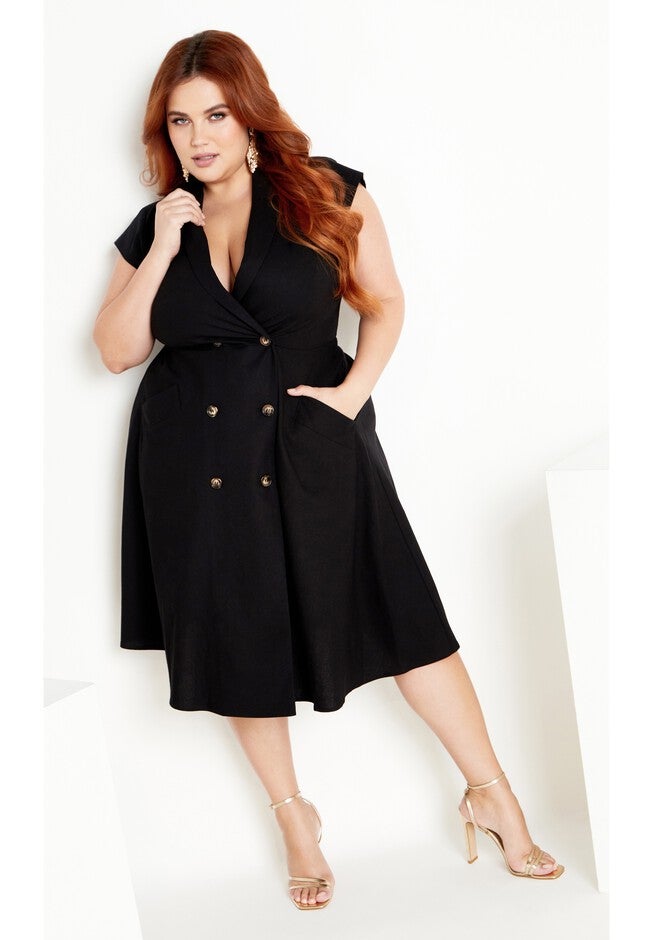 Lafayette Love Dress - black, BLACK, hi-res image number 0