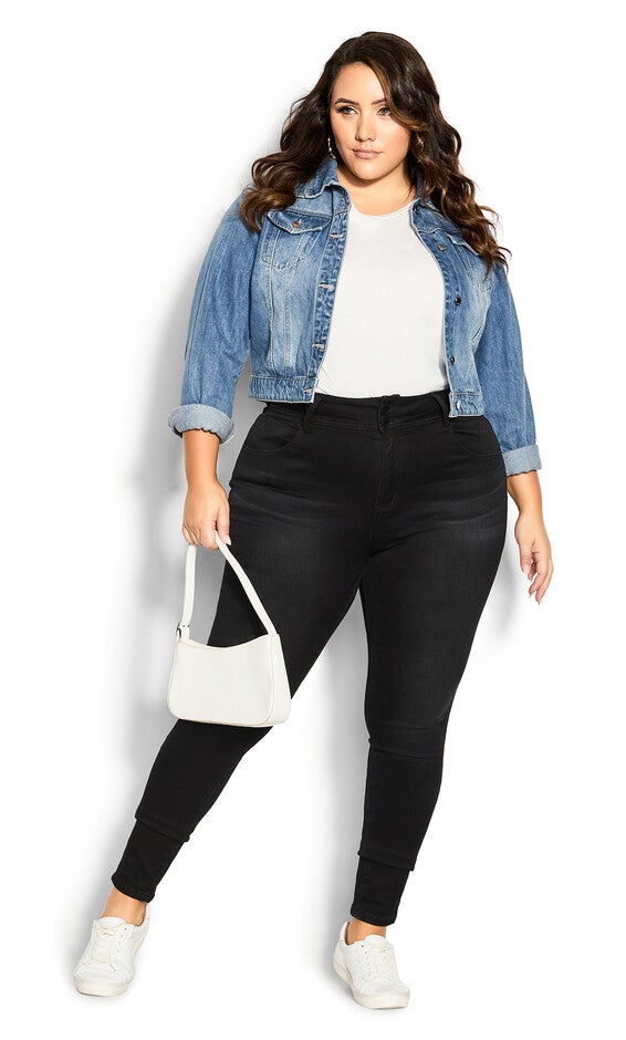 Harley Killer Pins Jean - black wash, BLACK, alternate image number 5