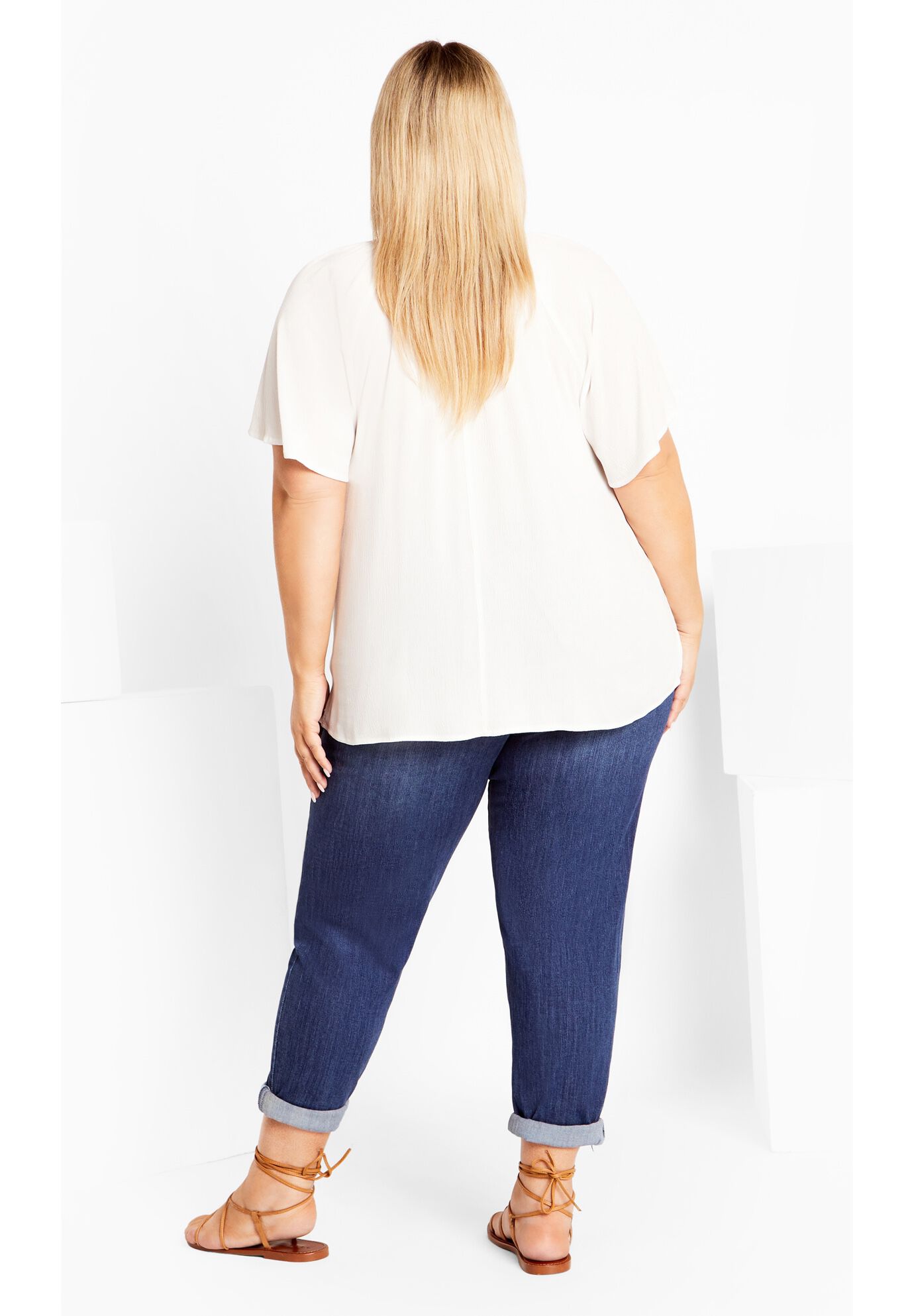 Gemma Emb Top, IVORY, on-hover image number 1