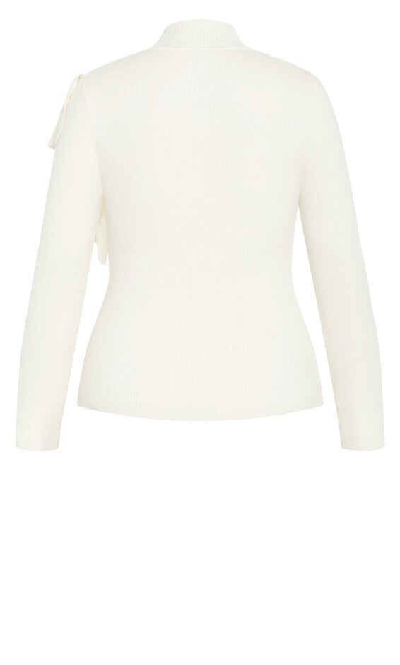 Amira Sweater - ivory, BEIGE, alternate image number 5