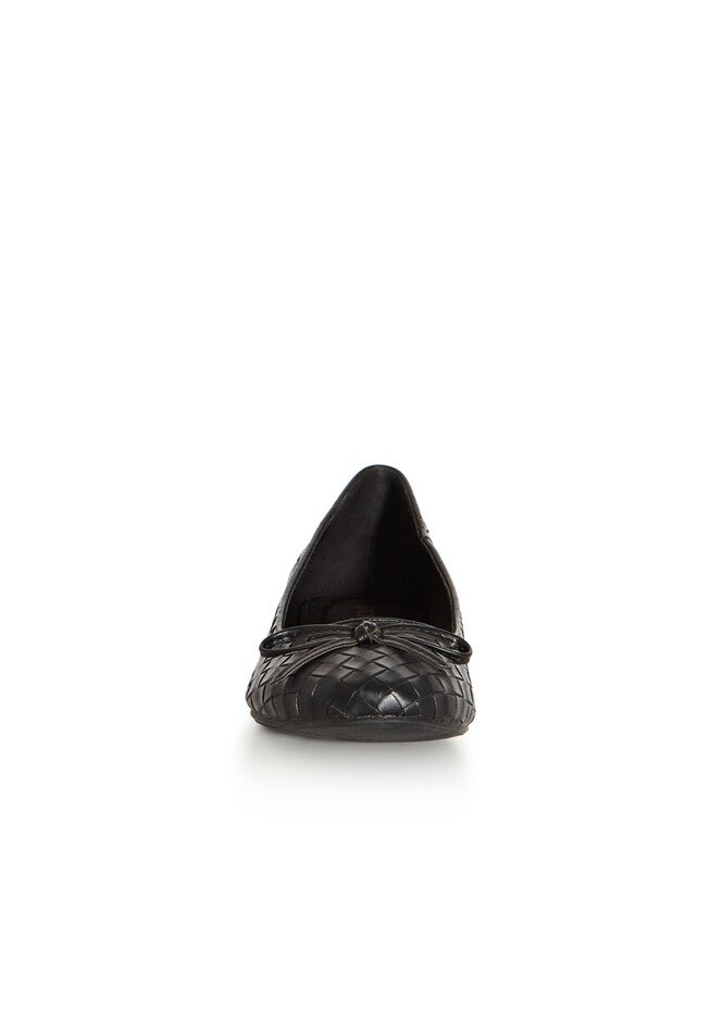 WIDE FIT Adara Flat - black, BLACK, alternate image number 3