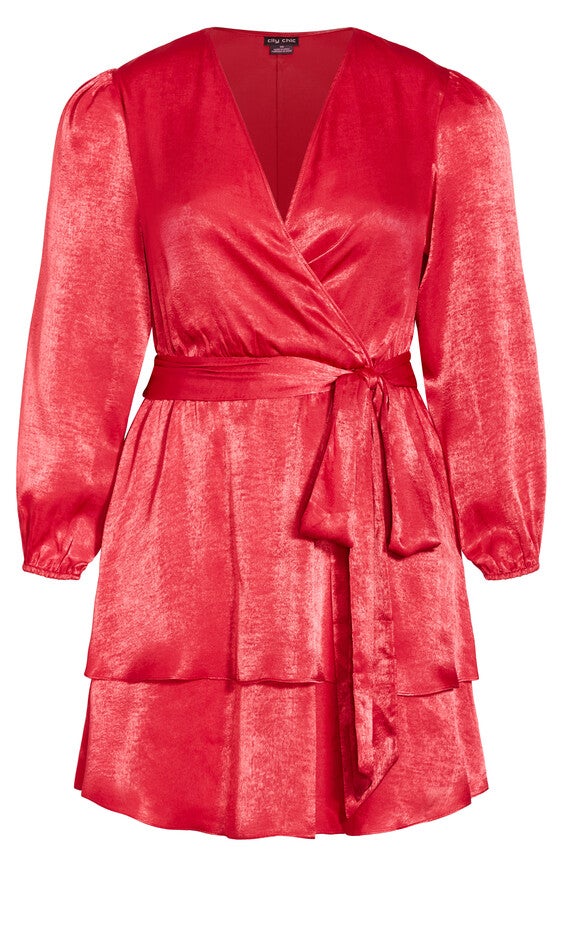 Wildfire Dress - red, RED, alternate image number 3