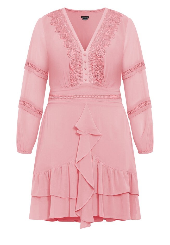 Sweetheart Dress - blush, PINK, alternate image number null