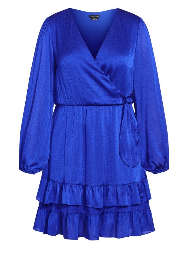 Arya Dress - cobalt, BLUE, alternate image number null