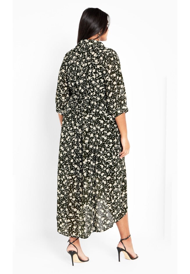 Rylee Dress, BLACK NOISE, on-hover image number null