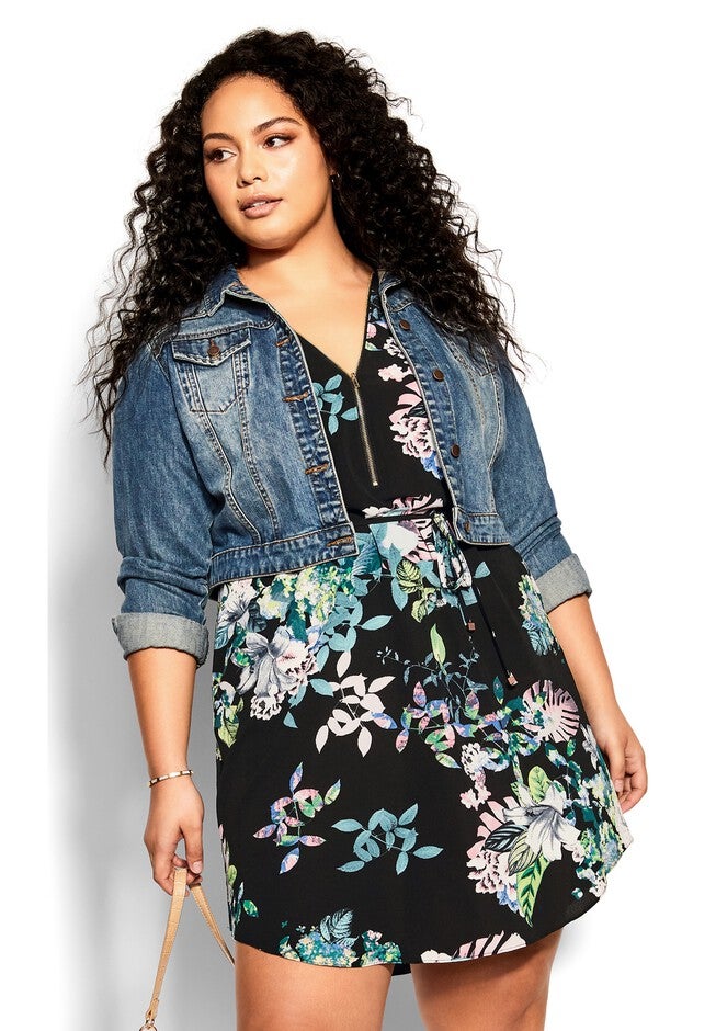 Kalani Dress - black, BLACK, on-hover image number null