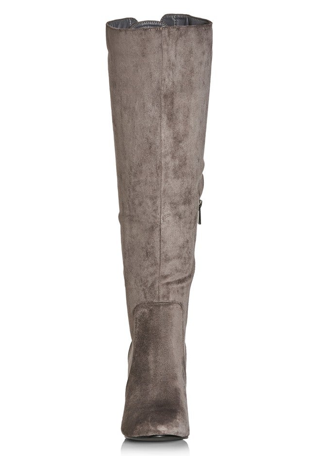 WIDE FIT Perry Knee Boot - steel, GREY, alternate image number null
