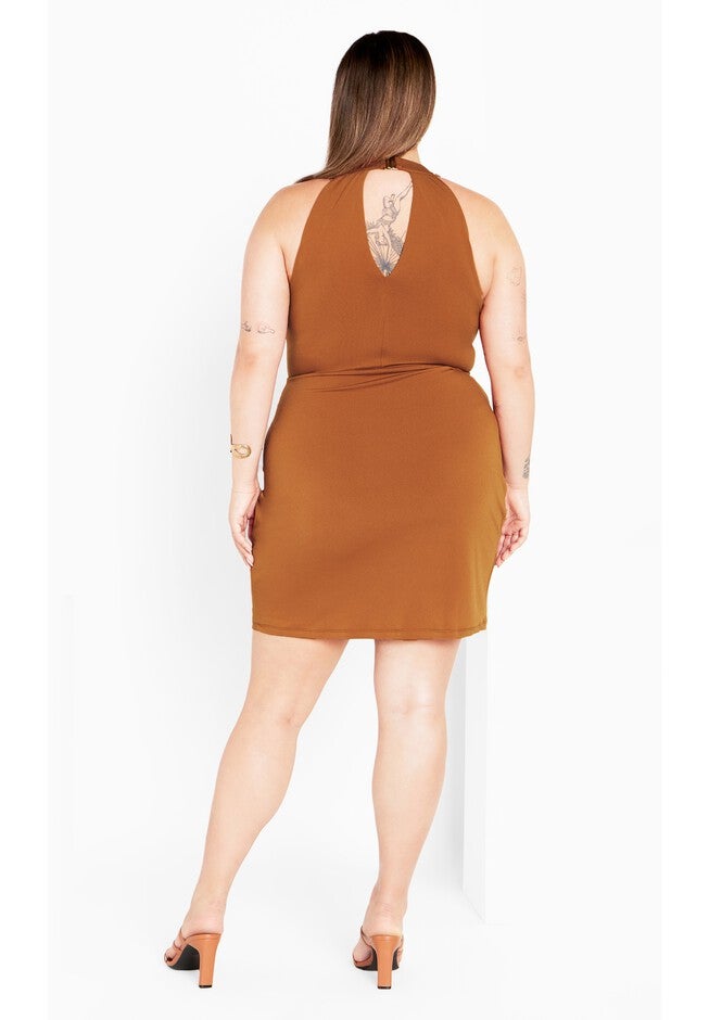 Roxie Dress - gingerbread, GINGERBREAD, on-hover image number null