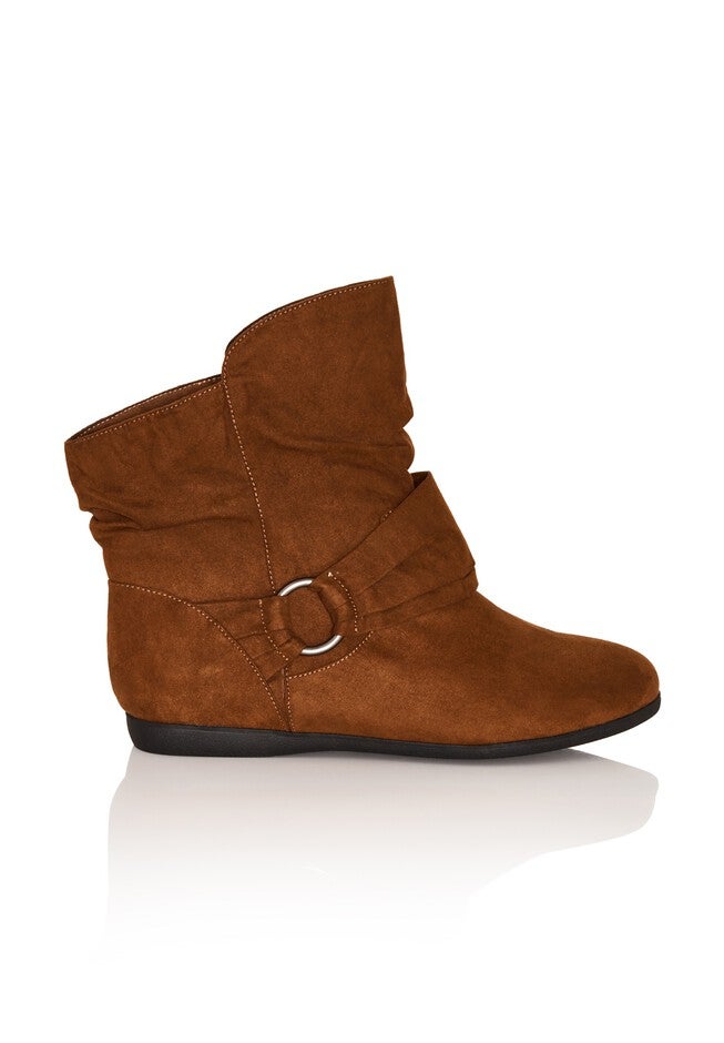 Serena Wide Width Ankle Boot, CHOCOLATE, alternate image number null