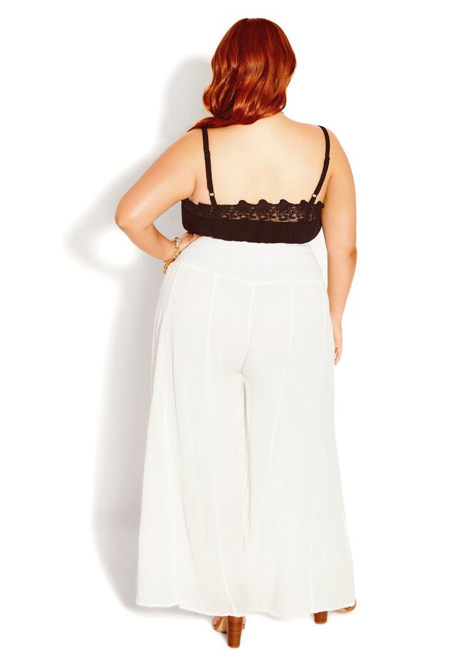 Hazel Pant - ivory, WHITE, alternate image number null