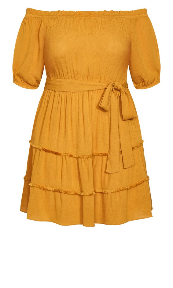 Fiesta Fringe Dress - gold, INCA, alternate image number 4