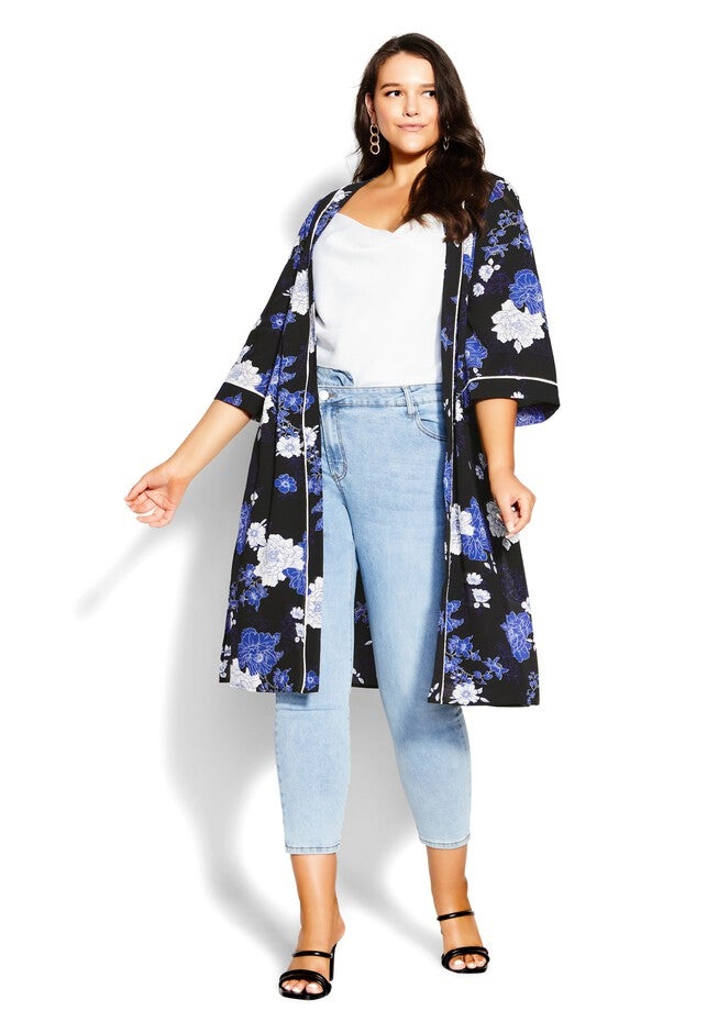 La Fleur Jacket - black, BLACK, on-hover image number 1