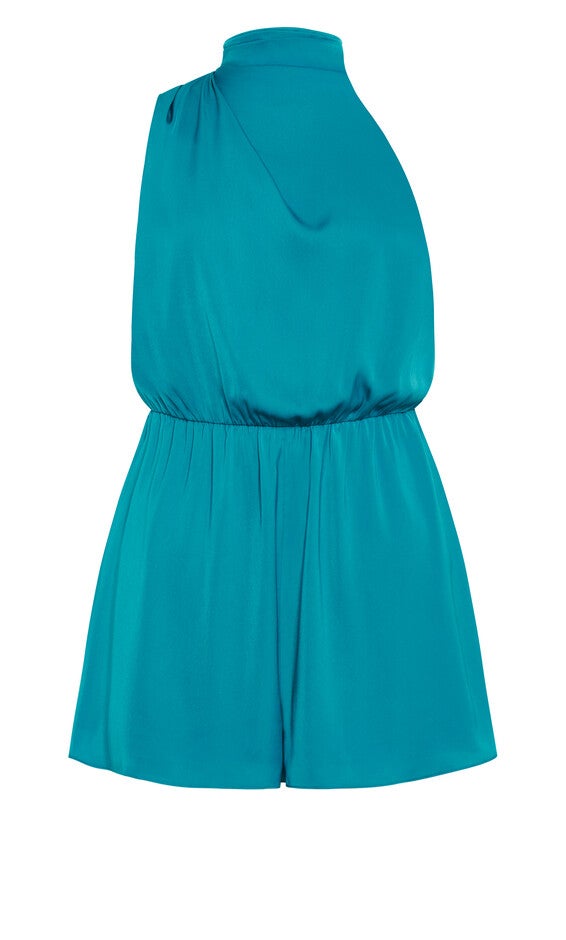 Kiana Playsuit - aqua, AQUA, alternate image number 3