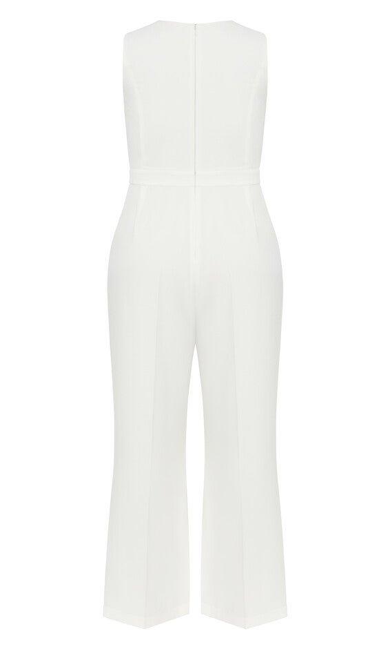 Kylie Jumpsuit - ivory, WHITE, alternate image number null