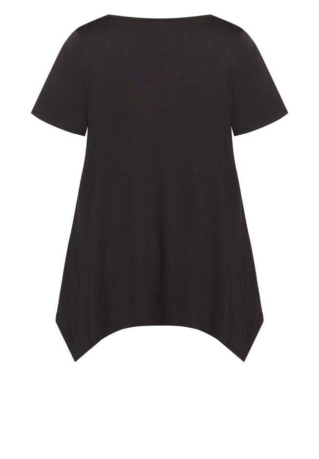 Knotted Cage Tunic, BLACK, alternate image number null