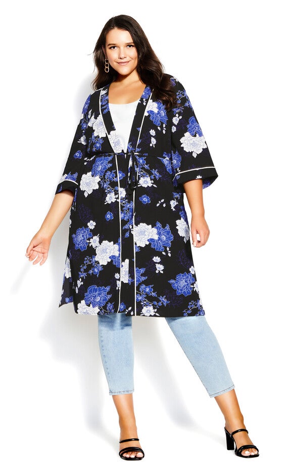 La Fleur Jacket - black, BLACK, alternate image number 2