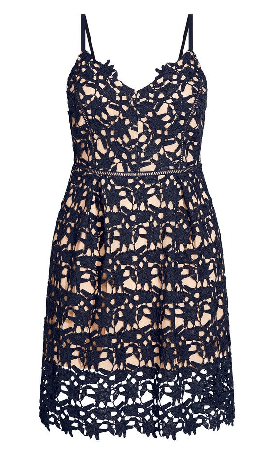 So Fancy Dress - navy, BLUE, alternate image number null