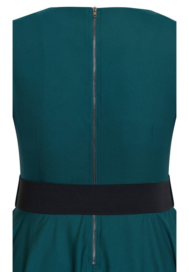 Vintage Veronica Dress - sea green, GREEN, alternate image number 4