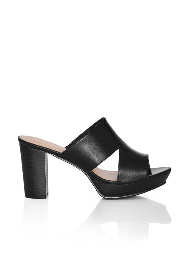 WIDE FIT Remy Mule - black, BLACK, on-hover image number null