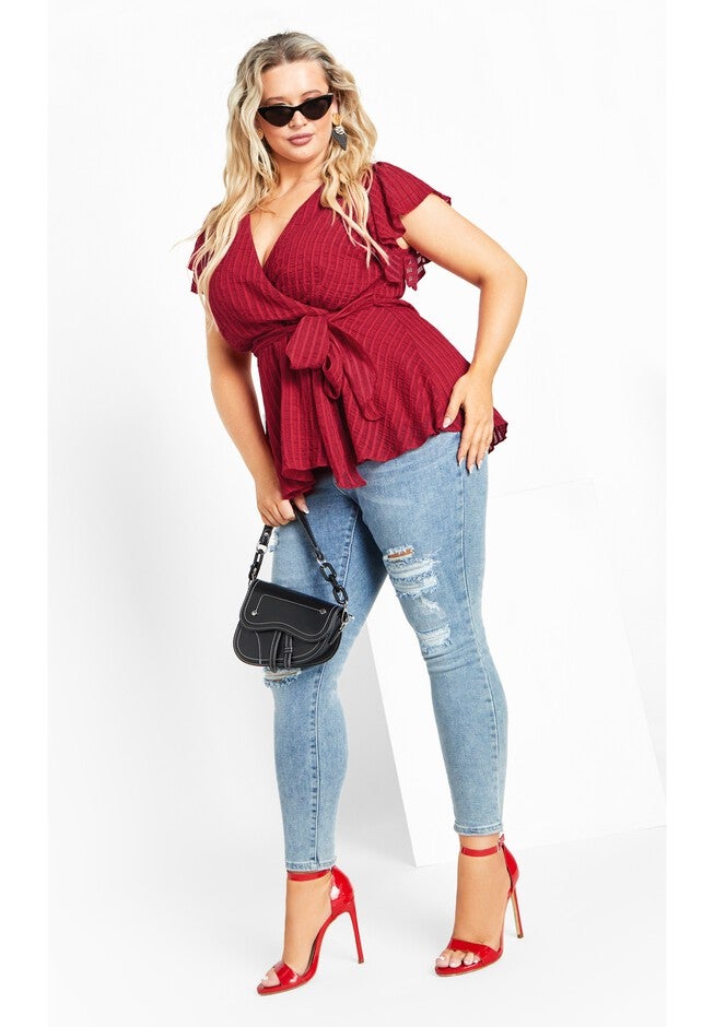 Evoke Top - love red, RED, alternate image number null