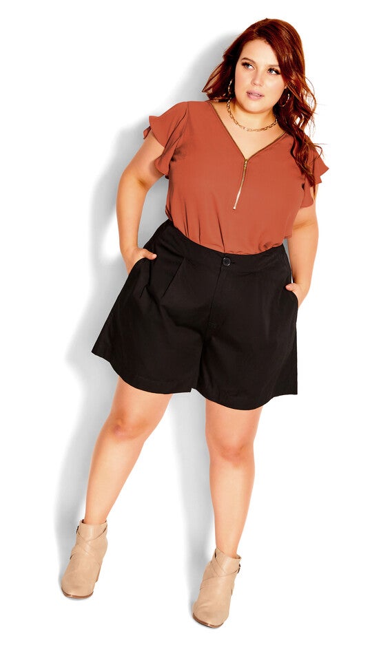 Spring Corset Short - black, BLACK, alternate image number 3