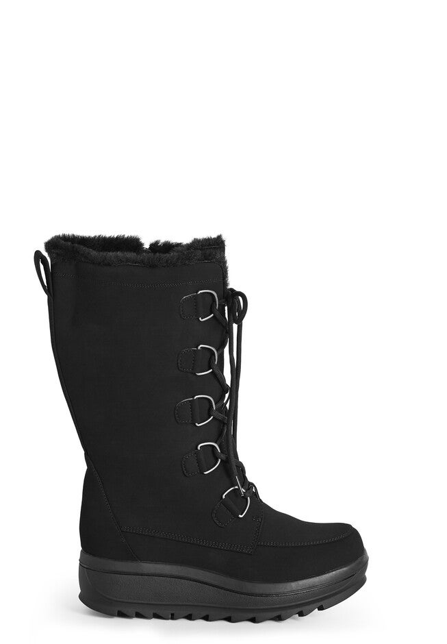 Shea Cold Weather Boot, BLACK, alternate image number null