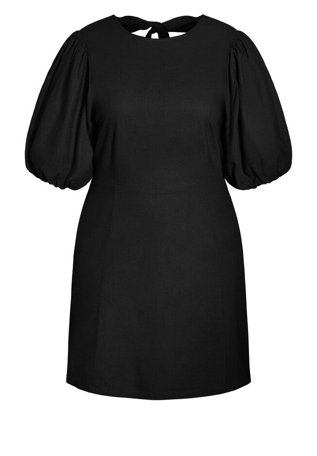 Pacific Breeze Dress - black, BLACK, alternate image number null