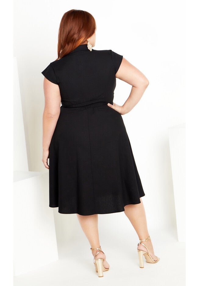 Lafayette Love Dress - black, BLACK, alternate image number 4