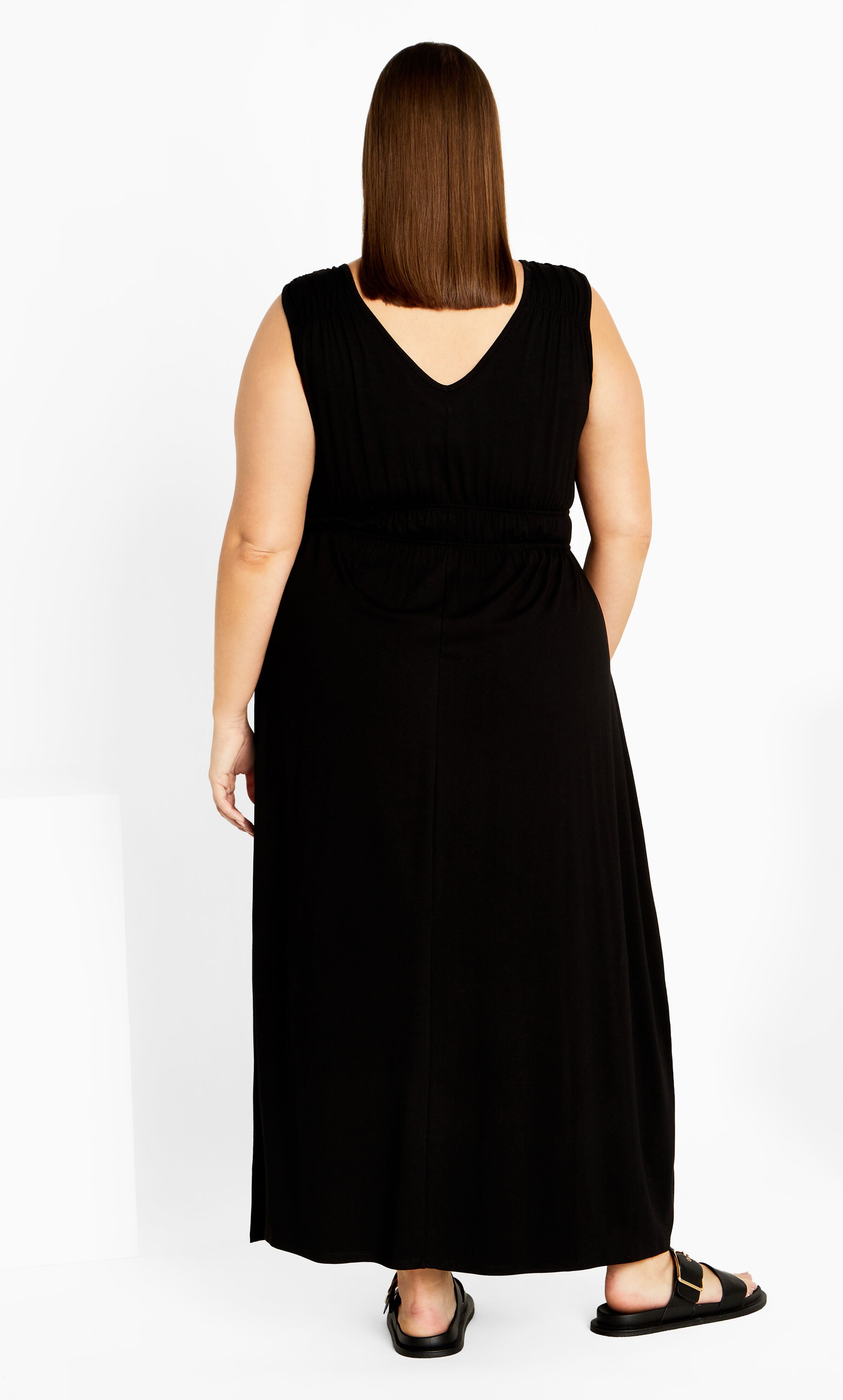 Lani Maxi Dress - black, BLACK, alternate image number 2