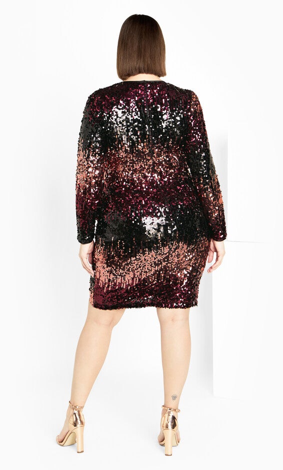 Irresistible Dress - berry ombre, BLUE, alternate image number null