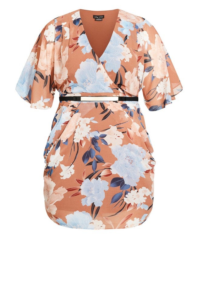 Heather Dress - fudge, BROWN, alternate image number null