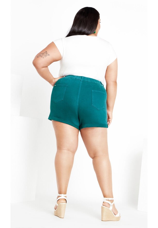 Holiday Denim Short - harbor blue, BLUE, alternate image number 3