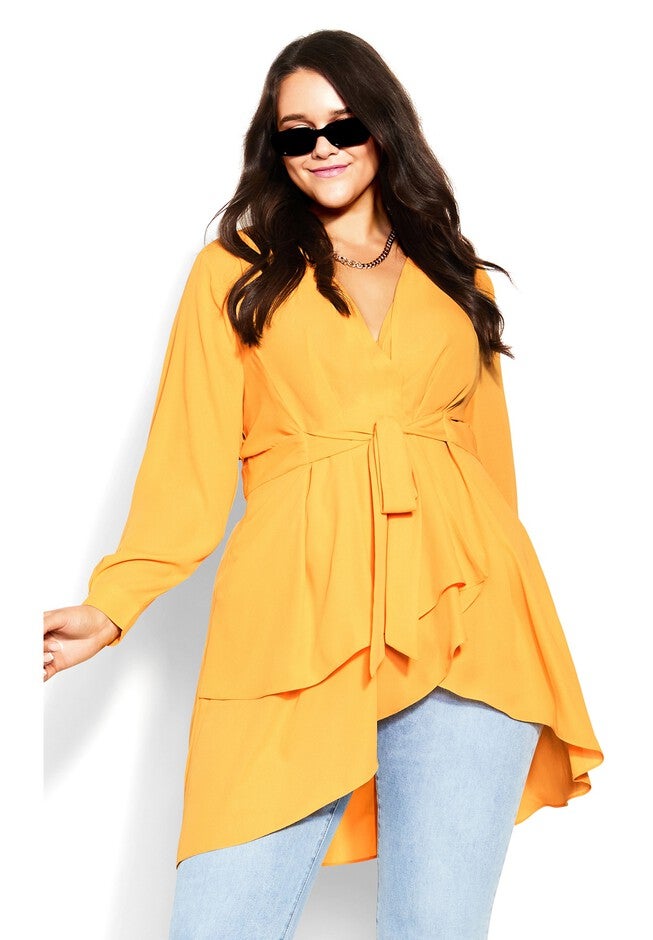 Shibara Top - gold, YELLOW, hi-res image number 0