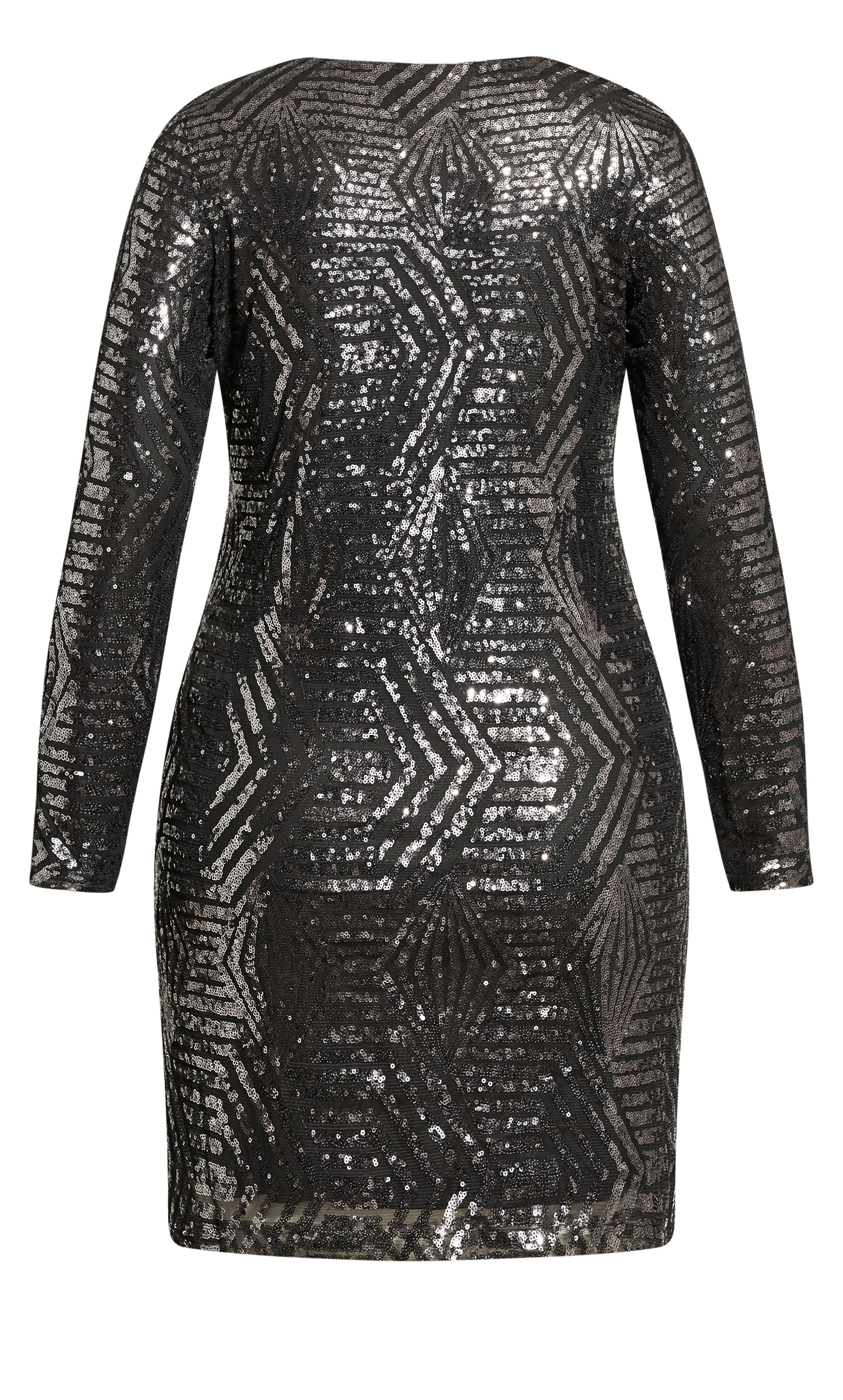 Bright Lights Dress - gunmetal, GRAY, alternate image number 6