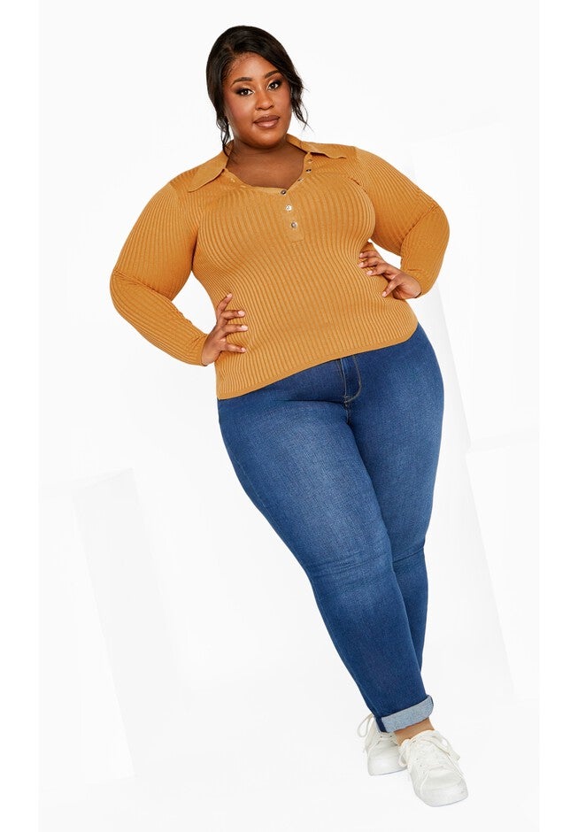 Colby Sweater, GOLD, alternate image number 2