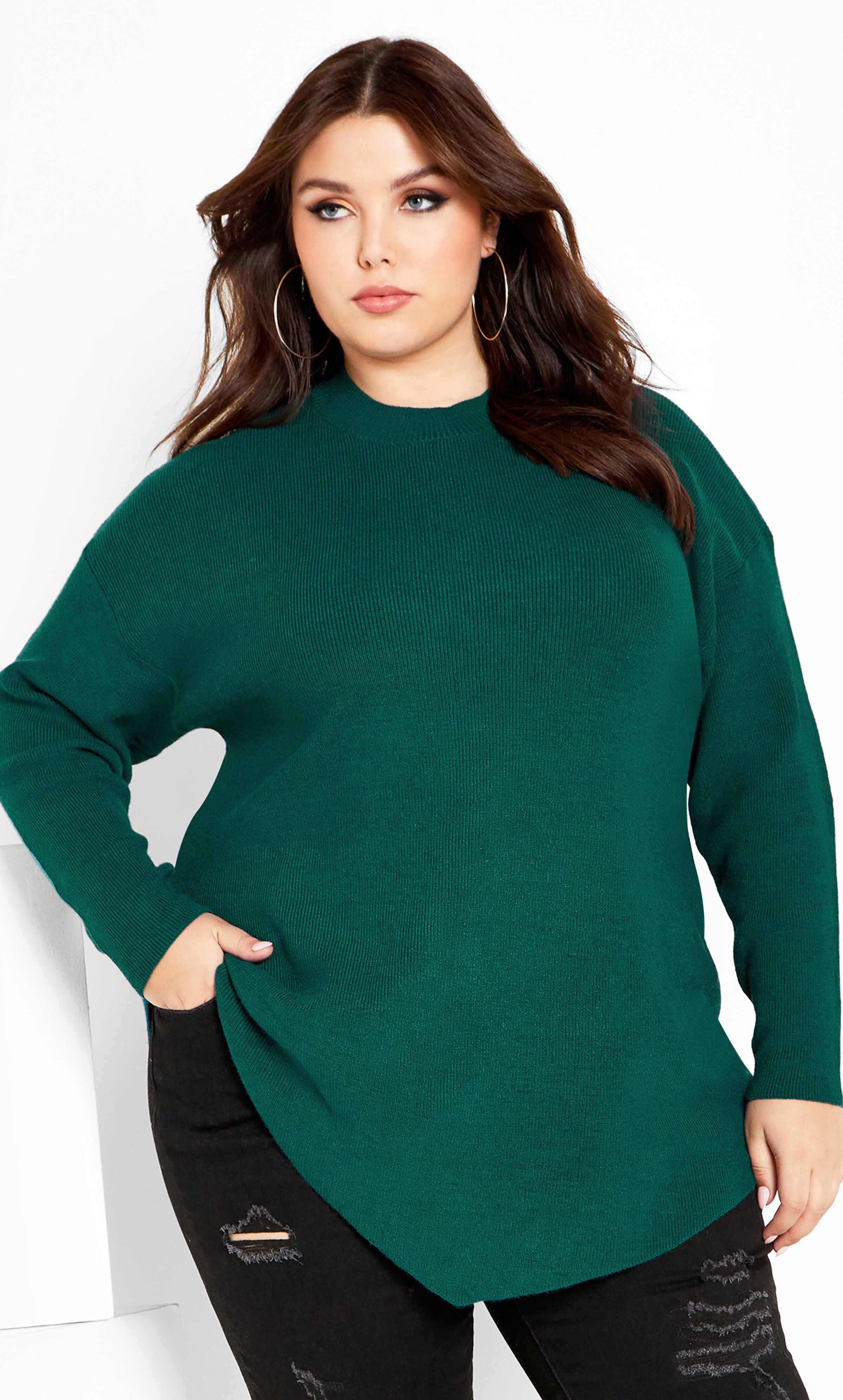 Madison Jumper - emerald, GREEN, hi-res image number 0