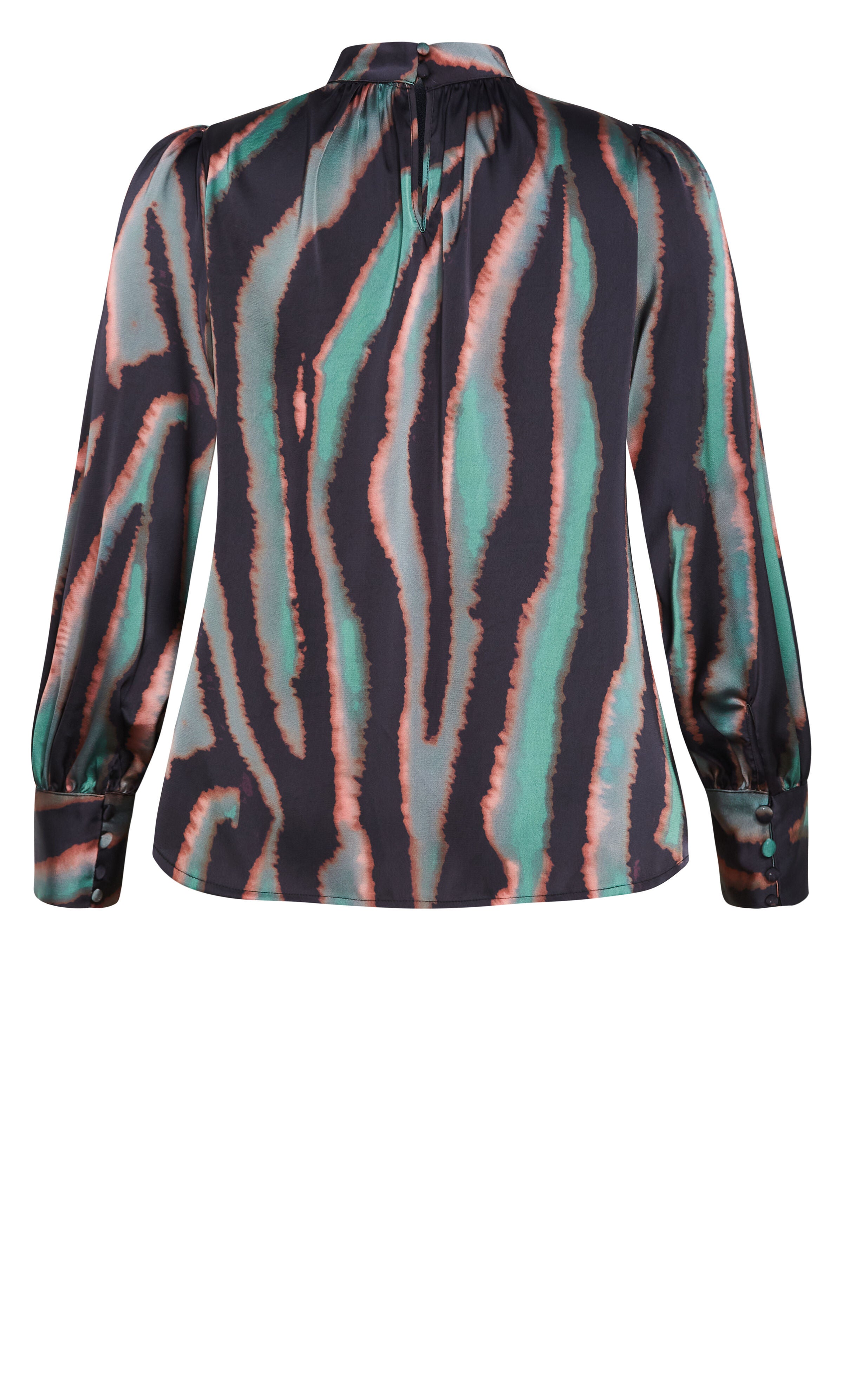 Untamed Top - teal, GREEN, alternate image number 10