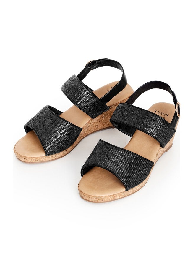 Milly Wedge, BLACK, alternate image number null