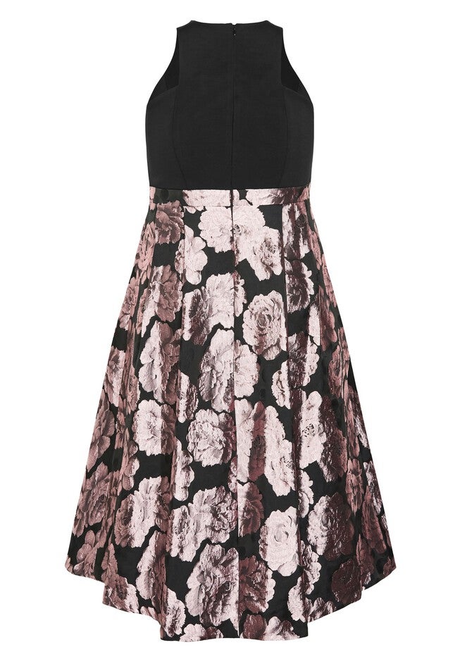 Beatrice Dress - black, BLACK, alternate image number null