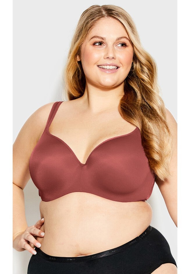 Balconette Contour Underwire Bra, VELVET BROWN, hi-res image number null