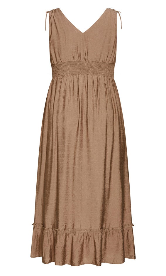 Avalina Maxi Dress - mocha, MOCHA, alternate image number 7