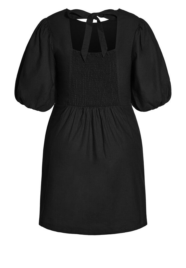 Pacific Breeze Dress - black, BLACK, alternate image number null