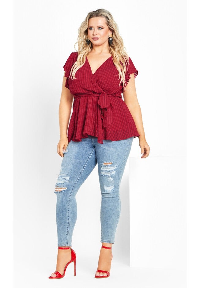 Evoke Top - love red, RED, alternate image number null