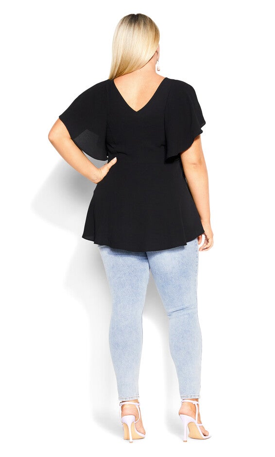 Romantic Mood Top - black, BLACK, alternate image number null