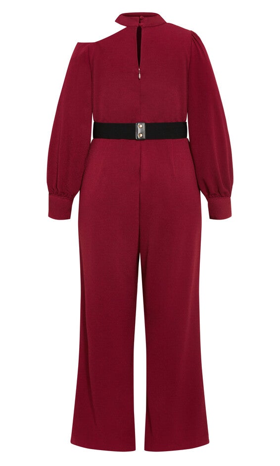Charlie Jumpsuit - ruby, RED, alternate image number 6