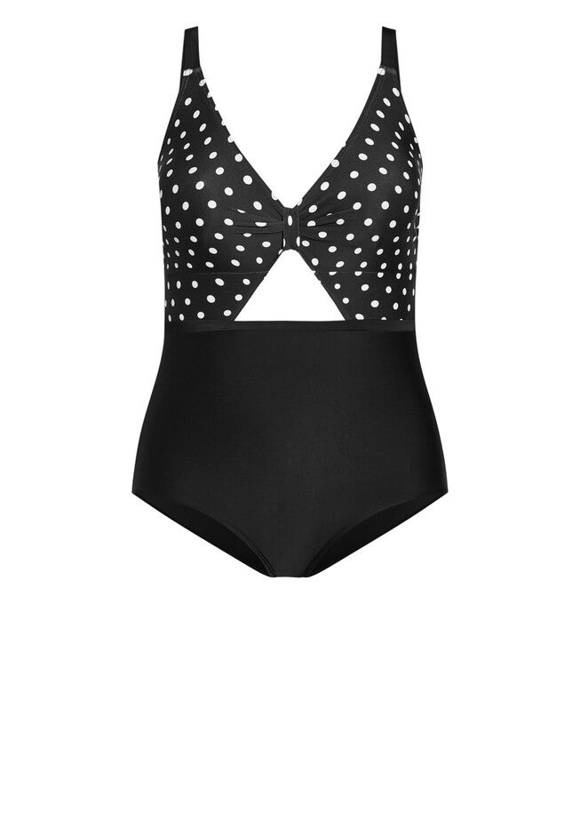 Lani Spot 1 Piece - black, BLACK, alternate image number null