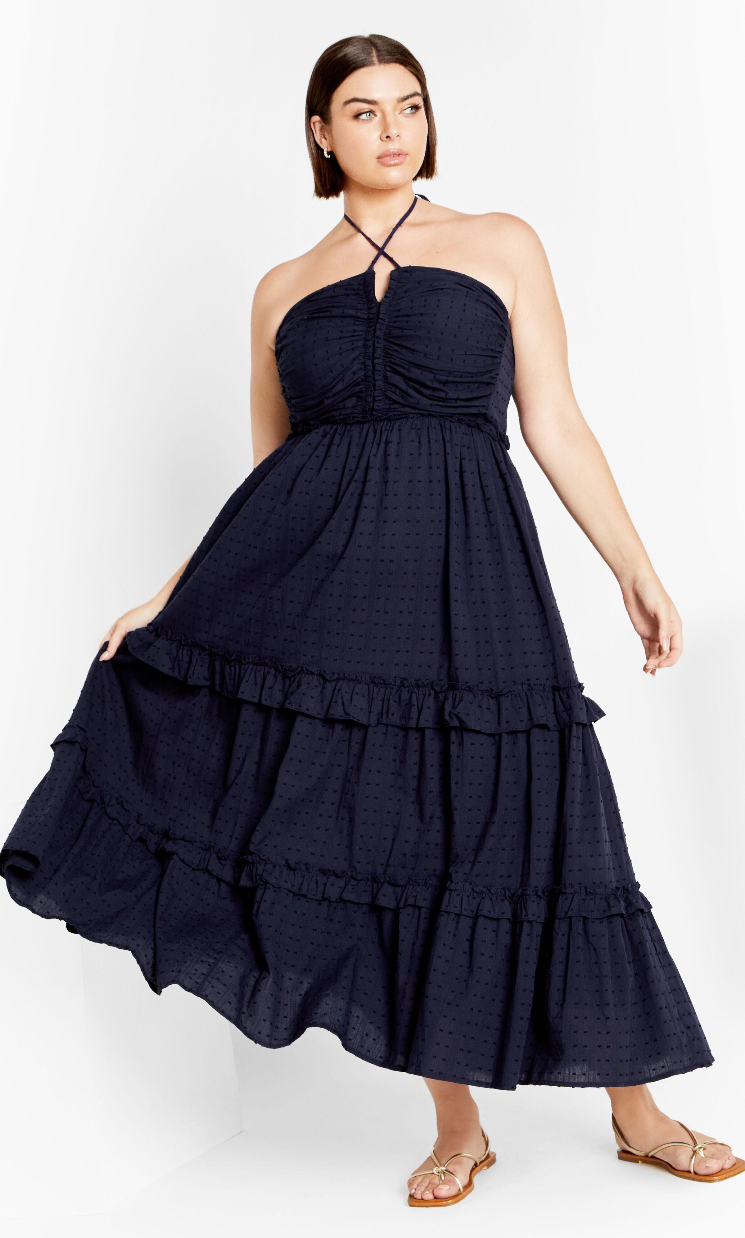 Ivy Dress - navy, BLUE, hi-res image number 0