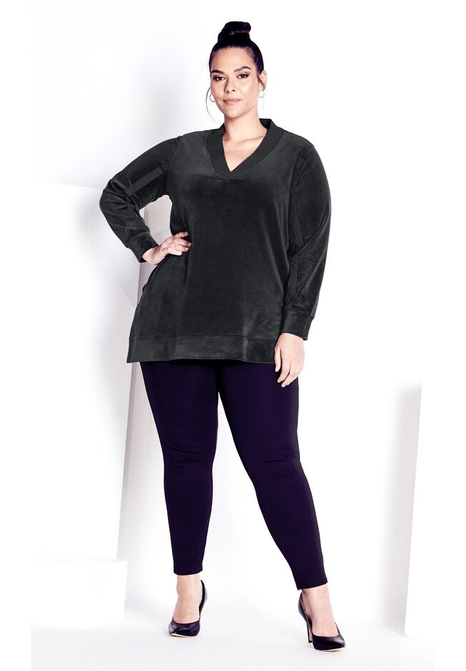 Velour Panel Top, SLATE, on-hover image number null