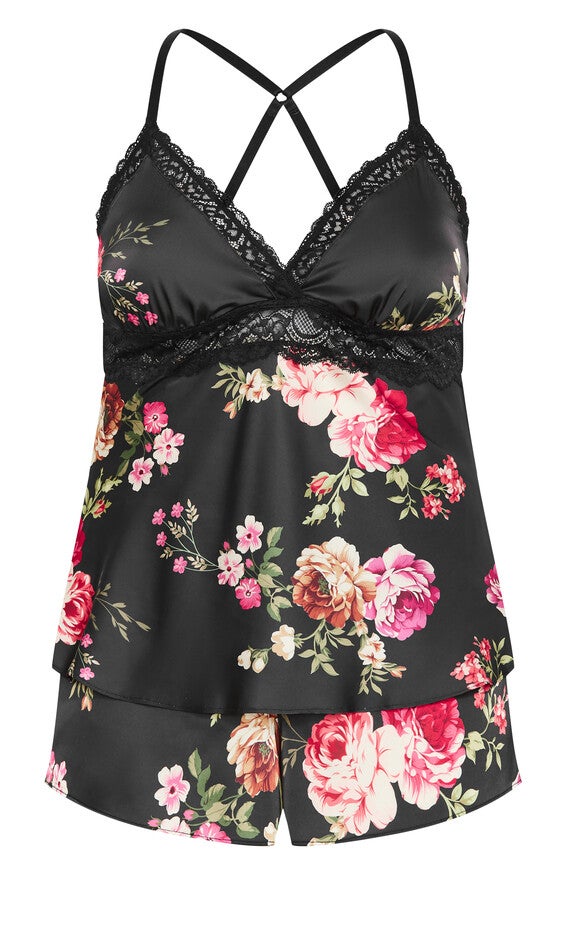 Arcadia Cami Set - black, BLACK, alternate image number null