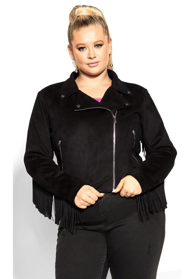 Angela Jacket - black, BLACK, hi-res image number null